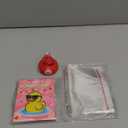 24 Pcs Rubber Ducks with Valentines Day Cards for Kids School Classroom, Valentines Theme Rubber Ducks in Bulk, Valentines Day Gifts for Kids Classroom Exchange Prizes, Valentines Day Party Favors