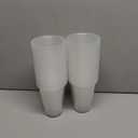 Amazon Basics Disposable Clear Plastic Cups, 16oz, 50 Count