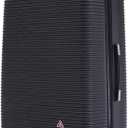 InUSA ROYAL 32-Inch Extra-Large Hardside Spinner Luggage Lightweight Black