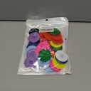 Large Resin Sewing Buttons, 1-1/2 inch,38mm, 4-Hole, Multicolored Craft Buttons for DIY Projects, 30 Pack (Multicolored)
