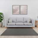 Garland Rug Brentwood Jasmine 5 ft. x 7 ft. Area Rug Cinder Gray