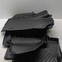 Floor Mats & Cargo Liner Fit for 2022-2025 Jeep Wagoneer 7 seat (Not Fit for L or 8 Set), with 2nd Row Bench Seat All Weather Protection TPE Rubber Full Set Automotive Mat Accessories, Black