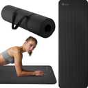 KEEP Extra Thick NBR Yoga Mat for Women & Men, 10mm Thick, 72x24 Large Exercise Mat with Non-Slip Workout Mat for Yoga, Pilates, Stretching, Meditation Wide & Cushioned Fitness Mat