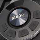 MuGo Bluetooth Shower Speaker, 360° HD Stereo Sound, IPX7 Waterproof Wireless Speaker Bluetooth 5.3 with RGB Lights, Suction Cup and Microphone, Small Shower Radio for Home/Party/Outdoor/Gifts