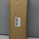 BGL Floating Shelf Black, Stainless Steel Floating Shelf Metal 15.7 Inches Wall Mount Bathroom Shelf for Organizer