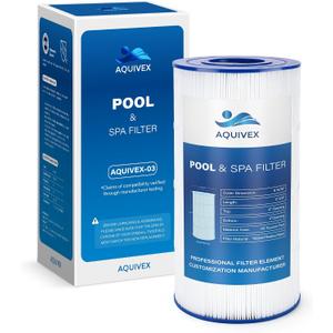 CX900RE Pool Filter Cartridges, Compatible with Hayward StarClear Plus C900, W3C9002, C9002, Pleatco PA90, Aladdin 19002, Filbur FC-1292, Pleatco PA90, PA90-EC, Unicel C-8409, 1 Pack (1 Pack)