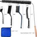 Dryer Vent Cleaner Kit, Flexible Dryer Lint Brush Vent Cleaner, 8PCS