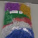 Garma 144 Pcs Beads Necklace Bulk, 33 Inch 7mm Mardi Gras Beaded Necklaces Throws for Woman man Festivals Decorations, Mardi Gras Parades, Night Club Dress-up Events Party Costume (Multi-Color)