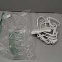 3FT Ultra Flat Plug Extension Cord Power Strip with Multi Outlets, Patented Detachable Ultra-Thin Outlet Concealer & Ultra-Flat Plug, Ideal for Home Improvement, Hide Bulky and Messy Cords (White-UP)