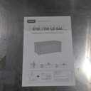 Keter Westwood 150 Gallon Deck Box Organizer, Doubles as 2-Person Bench Seat, Brown  Large Resin Outdoor Storage and Seating with Lockable Lid for Garden, Pool, and Patio