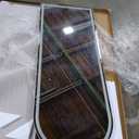 Antok LED Full Length Mirror with Light, 71"x28" Lighted Full Body Mirror with Stand, Dimmable & 3 Color Lighting Standing/Leaning/Wall Mounted Vanity Mirror for Bedroom Cloakroom Livingroom(Arched) (White)