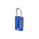 SISAV 4-Digit Aluminum Combination Padlock for Gym,School Lockers,Toolbox,Fence Gate,and Employee Locker,(Black 1pack)
