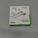 Belkin Boost Charge Braided Lightning Cable - 6.6ft/2M - MFi Certified Apple iPhone Charger USB to Lightning Cable 6ft - iPhone Cable - iPhone Charger Cable - Apple Charger - USB Phone Charger - White