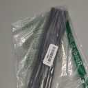 12" L-Track Rail Black 4 Pack, 1ft Aluminum Ltrack Rail for Truck and Trailer, Truck Bed Rail for Motorcycles, ATVs and Bikes