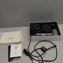 Hair Dryer, High Speed Ionic Blow Dryer, 5X-Fast Drying, 2 Billion Negative Ions, Low Noise,160000 RPM, Compact Blow Dryer with Magnetic Diffuser for Faster Drying All Hair Types(Black Gray)