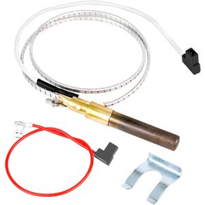 21"100112328 Thermopile for Water Heater,750 Millivolt Waters Heaters Thermocouple Compatible with Reliance,Whirlpool, A.O.Smith,Kenmore, American Water Heater,Rheem Thermopile Replaces 9007872005
