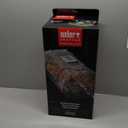 Weber Crafted Rotisserie Crisping Basket  StainlessSteel Rotisserie Basket with Removable Divider for Even Crisping