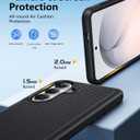 FNTCASE for Samsung Galaxy S26 Case: [Compatible with Magsafe] [Magnetic Phone Cover with Screen Protector] Military Grade Drop Protection Anti-Slip Anti-Fingerprint Dual Layer Shockproof (Magnetic)