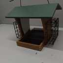 BE Sierra Plastic Lumber Hopper Bird Feeder w/Suet Cages