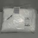 RYB HOME White Sheer Curtains Linen Texture Window Panels, Semi Sheer Light Filetring Rod Pocket & Back Tab Drapes for Bedroom, 52 x 84 inches, Pack of 2