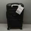 Samsonite Freeform Hardside Carry-On Luggage with Spinner Wheels - Hardshell Suitcase - TSA, Airline-Approved - Expandable Hard Shell, Smooth Rolling Wheels for Lightweight Travel  Black