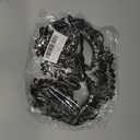 Sheliky Masquerade Mask for Women Men Mardi Gras Halloween Costume Masks Christmas Cosplay Metal Party Masque (Black)