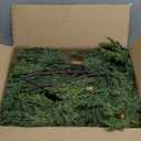 Amazon.com: 9FT Christmas Garland, Cedar Garland -Realistic Greenery Cypress Pine Garland with Pinecone for Mantle Table Railing Fireplace Indoor & Outdoor Christmas Decoration : Home & Kitchen