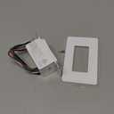 Amazon Basics Smart Dimmer Switch, 3-Way, Works with Alexa Only, Voice Control, Wi-Fi Light Switch, Schedule, 2.4 GHz Wi-Fi, No Hub Required, White