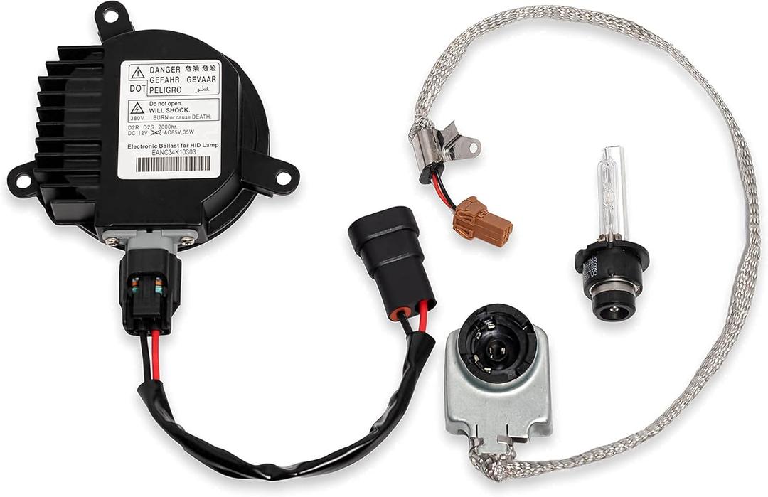 Boine Xenon HID Ballast Headlight with D2S Bulb Assembly Module Compatible with Infiniti Nissan Altima 350z 370z Rogue Murano Infiniti G35 G37 M35 M37 Fx35 Fx37 Fx45 Repalce 28474-89904
