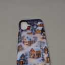 Case For iPhone 17, Compatible with MagSafe Hybrid Heavy Duty 2 In 1 Full Body Rugged Shockproof Protection Glossy Case Snowy Christmas Village House