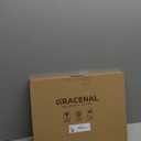 Acrylic Cutting Board with Counter Lip, 17.5x13.5 Inch Clear Cutting Boards for Kitchen Counter, Large Cutting Board Non Slip for Countertop Protector, Apartment Essentials Kitchen Decor Gifts