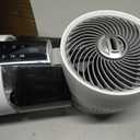 DREO TurboCool Misting Fan 516, 5 Drop Cooling Fans that Blow Cold Air, 150+30 Omni-directional Oscillating, Evaporative air cooler, 26 ft/s Wind, Ultrafine Mist, 20dB 6 Speeds 2 Modes, White, 15.7 Inches