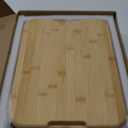 Charcuterie Boards with Lid, Bamboo Cheese Board Set with Compartments and Locking Lid with Handles, Charcuterie Board Accessories - House Warming Gifts New Home, Bridal Shower Gifts, Wedding Gifts