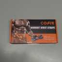 COFIT Wrist Straps for Weightlifting, Workout Wrist Wraps with Dual-Layer Oxford Leather, Enhanced Grip for Optimal Hand and Wrist Protection, Gym Lifting Straps for Deadlift and Powerlifting (Small size (palm length under 7in), 02. Pink)