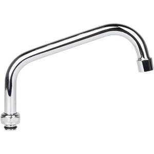 8 Inch Faucet Swivel Spout Replacement Kit for Commercial Kitchen Sink Faucet, 360 Commercial Faucet Swivel Spout with 2.2 GPM Aerator, Chrome Finish