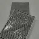Cabin Air Filter for Volvo VNL 780 760 860 670 630; VN 780 670; VH VHD VNM; Trucks Replace 20435801 AF26405 P606555 PA10187, 49084 PA4681 Cabin filter with Activated Carbon FCA2301C (2)