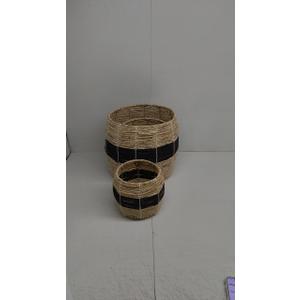 Knitted Baskets Set of 3