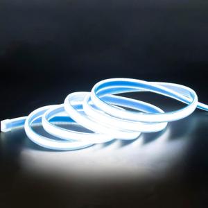 2 Meter Bright LED Strip Lights AC 110V with US Plug 6.56 Foot IP67 Waterproof COB LED Rope Lights for Kitchen Under Cabinet Lighting 6000K Cold White (Cold White, 6.56ft)