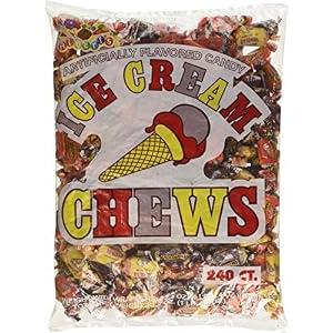 Albert's Chews Ice Cream 240 Piece Bag (Pack of 2)