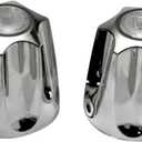 Danco (80457) Pair of Faucet Handles for Price Pfister Verve Tub/Shower, Size, Chrome|Metal