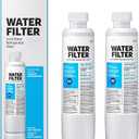 HAF-CIN/EXP Refrigerator Water Filter Compatible with DA29-00020B & DA97-08006A-1 Carbon Block Filtration, 99% Contaminant Reduction Fresh Drinking Water 6-Month Life (2 Pack)