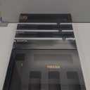 DALSHABET 9 IN1 Bamboo Storage Bag Drawer Organizer with Cutter, Foil and Plastic Wrap Dispenser for Kitchen Storage Compatible with All Brands Gallon, Quart, Sandwich & Snack Size Bags - Black