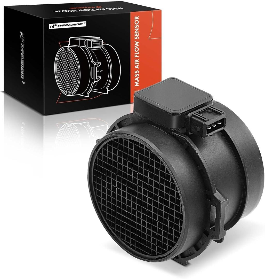 A-Premium Mass Air Flow Sensor Meter [3-Pins, 3.0L] Compatible with BMW 330Ci 330i 530i 2001-2003, 330xi 2001-2005, X5 2001-2006, Z3 2001-2002, #5WK96132# 13621438871