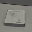 Auloea Mini Car Vacuum Cleaner(4500 pa) Portable Cordless Rechargeable, Tiny Handheld Vacuum, Computer Hand Vacuum for Keyboard and Laptop, Mini Hand Held Vac for Car and Home /V01/White