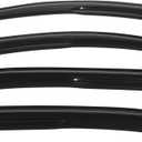 Tape On Window Visors Fits for 2002-2007 Mitsubishi Lancer Sedan (Not Fit Sportback/Wagon), Side Auto Window Wind Deflectors, Ventshade, Rain Guards for Cars/Trucks