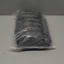 H.VERSAILTEX Super Stretch Individual Seat Cushion Covers Sofa Couch Slipcover Sets Thick Jacquard Textured Twill Fabric (2 Piece Medium Covers, Grey)