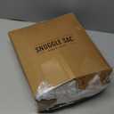 Snuggle Sac Checkered Blanket, Grey Throw Blanket for Couch Checker Microfiber Fluffy Warm Fuzzy Cozy Soft Throw Blanket Reversible Checkerered Blankets for Sofa, Chair, Bed, 60x80 inches