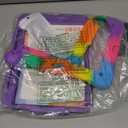 SEYMAC Kids Case for iPad Air 11 Inch M4 / M3 / M2 (2026/2025 / 2024), Heavy Duty Shockproof Protective Case with Screen Protector, Rotating Stand and Hand/Shoulder Strap, Colorful Purple