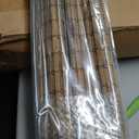 UNISHADES Cordless Bamboo Roman Shades for Windows, Blinds Size (26.5" W 48" H) Colour (Highfield Teak)