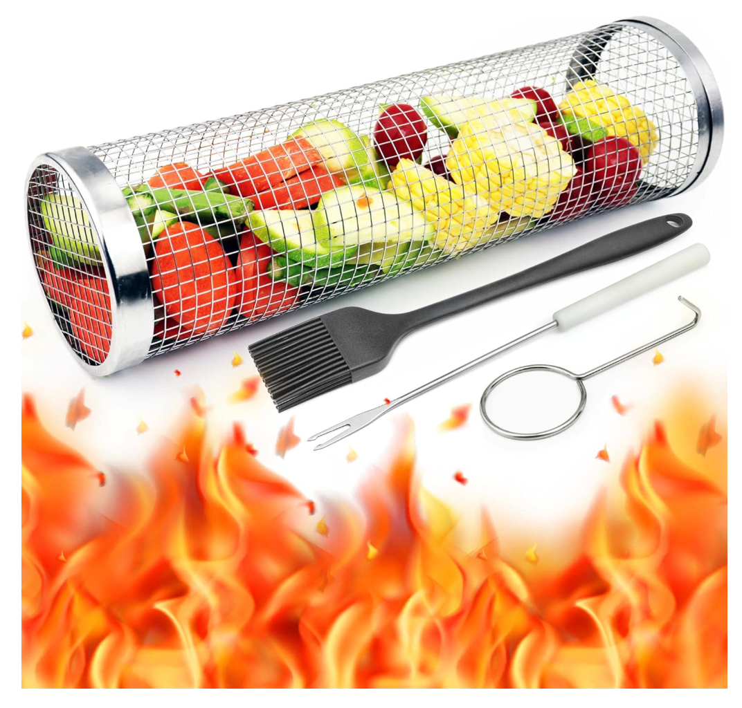 Barbecue Cage 11.8 in H x 3.54 in Dia